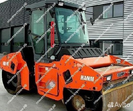 Стекло для катка Hamm HD 90 / Hamm HD 110 с гарант