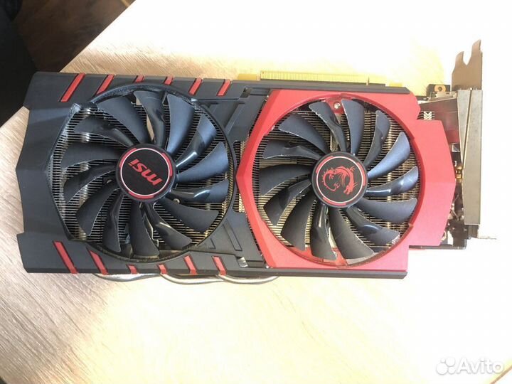Видеокарта MSI GeForce GTX 960 gaming 2G