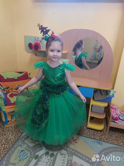 Платье для девочки 116