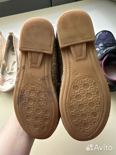 Обувь пакетом для девочки 30