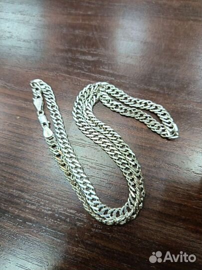 Серебряная цепь 50 см