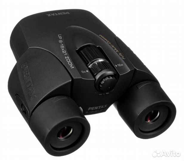 Бинокль Pentax UP 8-16x21, черный