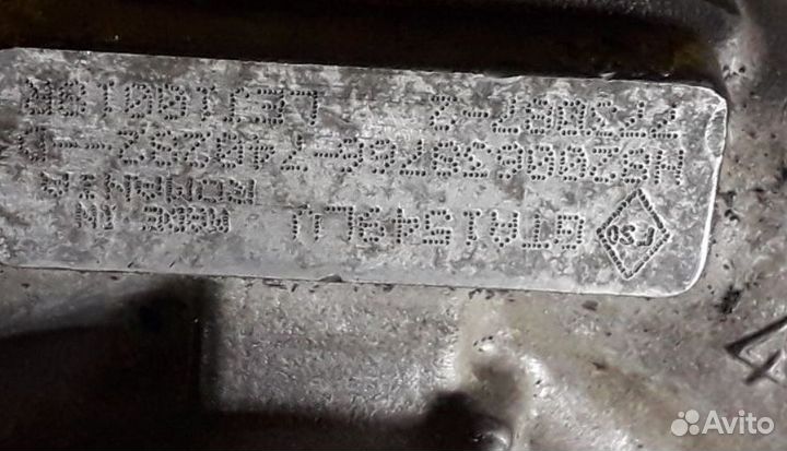 Турбина Renault Koleos 1549LU 2 л дизель 2008 г