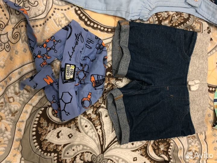 Одежда летняя 62-74р (шорты,панамки,плавки)