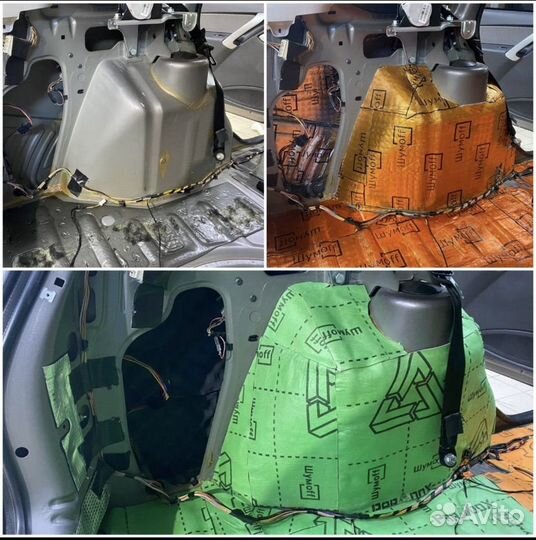 Шумоизоляция автомобиля