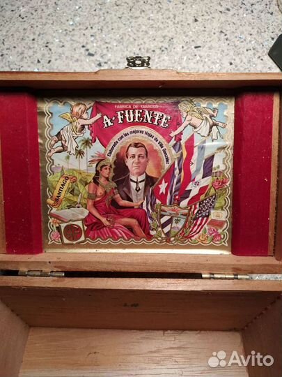 Коробка для сигар. домениканская респеблика