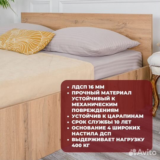 Кровать 180х200 Парма с матрасом
