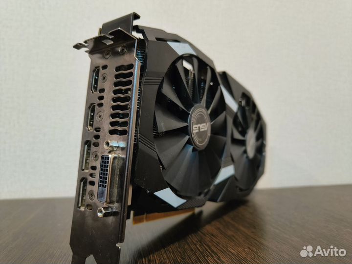 Видеокарта rx580 8gb Asus