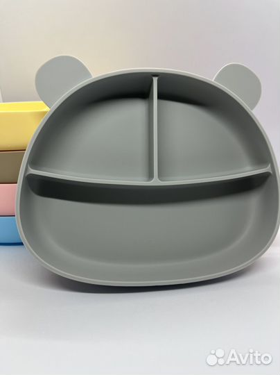 Детская силиконовая посуда