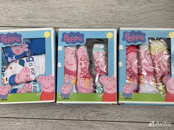 Набор трусиков «Свинка Пеппа»