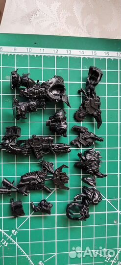 Warhammer 40000 миниатюры grukk face-rippa