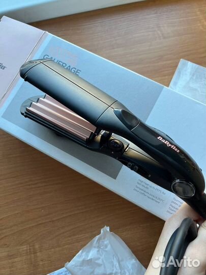 Щипцы гофре babyliss