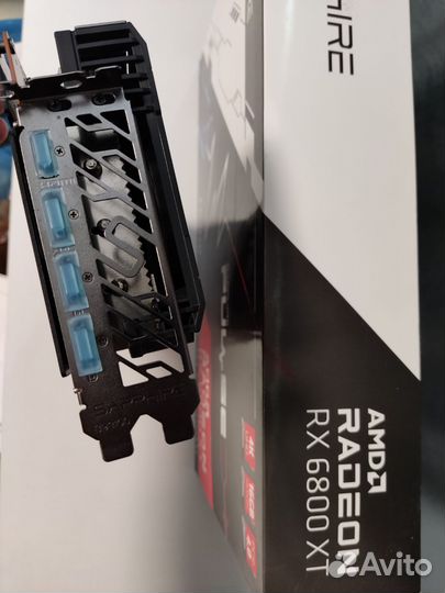 Видеокарта sapphire pulse RX 6800 XT гарантия