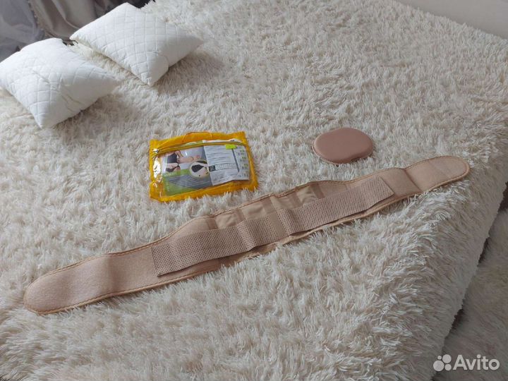 После и до Родовый бандаж. Размер L