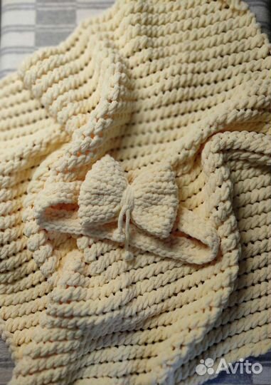 Детский конверт/плед ручная работа