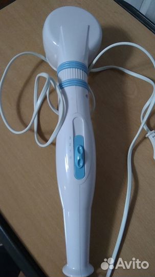 Ручной вибромассажёр с инфракрасной лампой