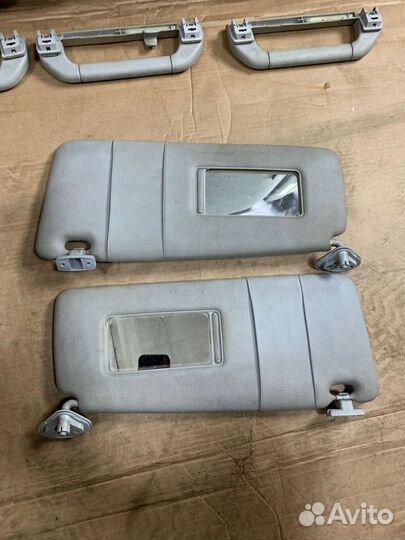 Обшивка потолка с козырьками и ручками BMW 5 E39
