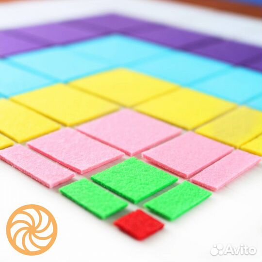 Монтессори математика. Квадрат Пифагора