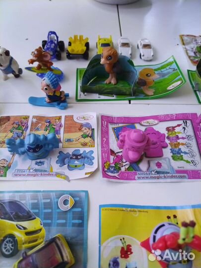 Игрушки из Киндер сюрприза