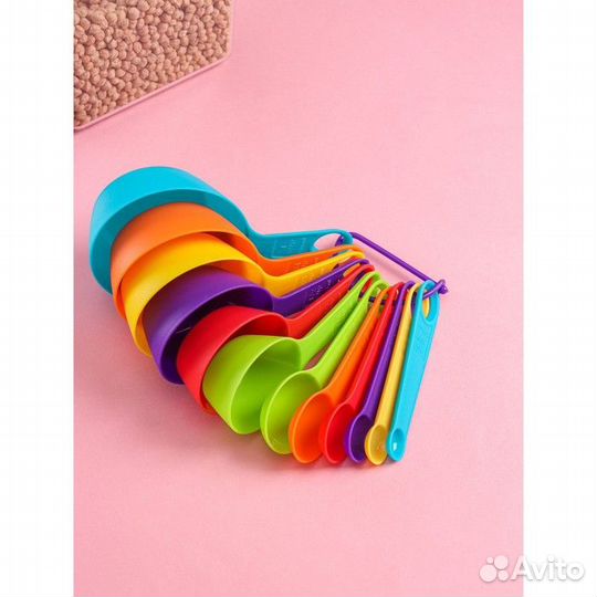 Набор мерных ложек Доляна «Заряд», 12 шт, 2281,5 с