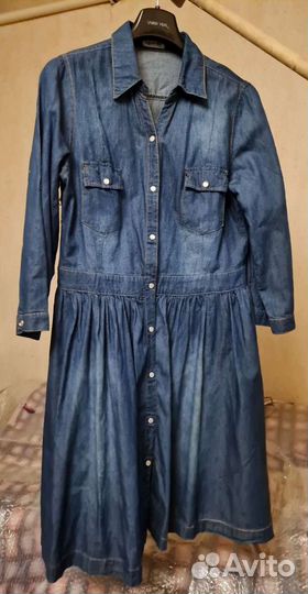 Джинсовое платье