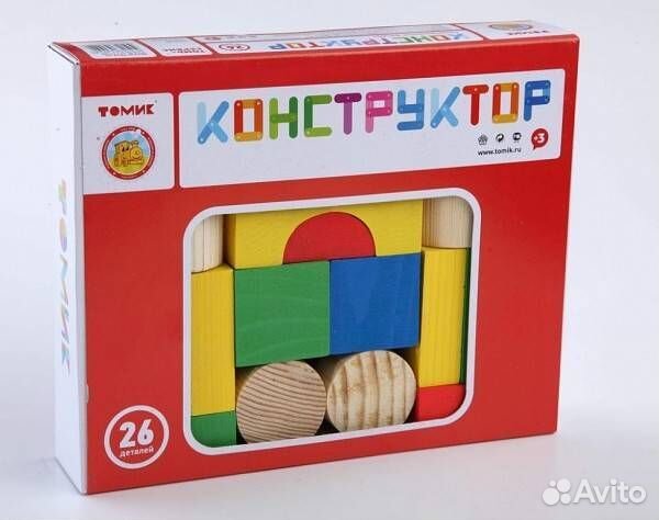 Констр-р Цветной 26 дет (22247), 6678-26