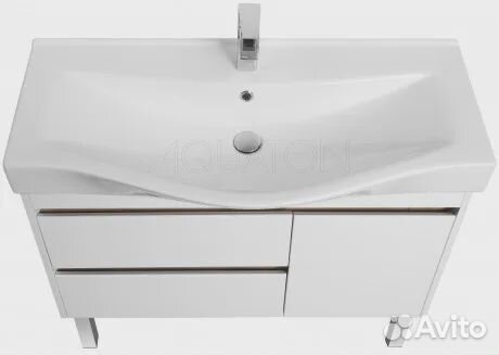 Тумба с раковиной aquaton (Акватон) 1a2490k0nt010