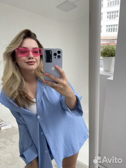 Костюм двойка рубашка и шорты