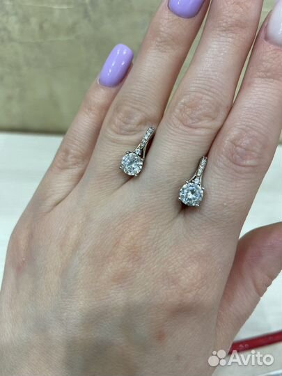 Серебряные серьги