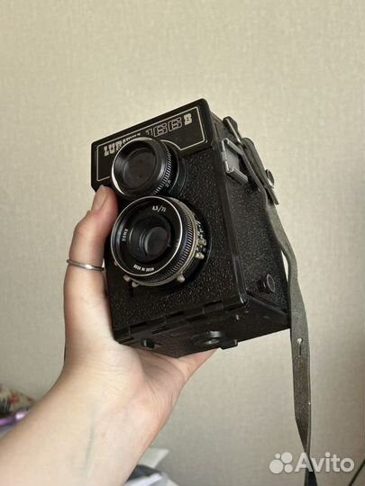 Винтажный фотоаппарат lubitel 166 b