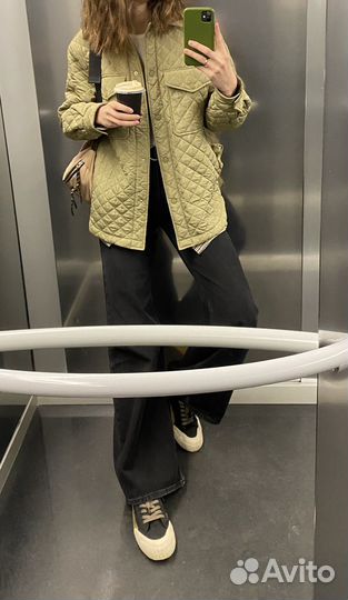 Куртка стеганная Bershka