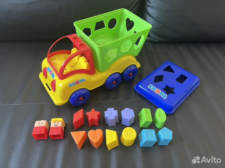 Машинка сортер детская