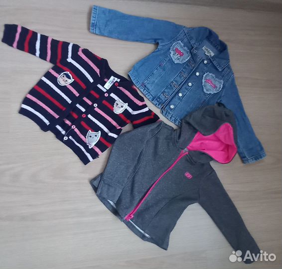 Пакет вещей на девочку 80