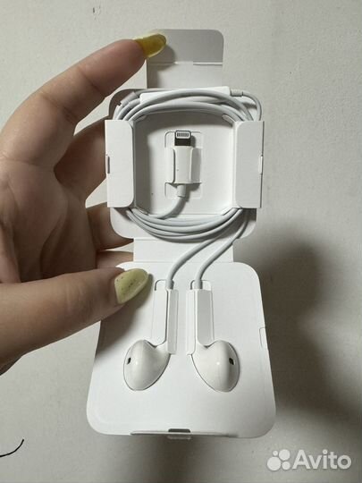 Оригинал Наушники apple earpods lightning