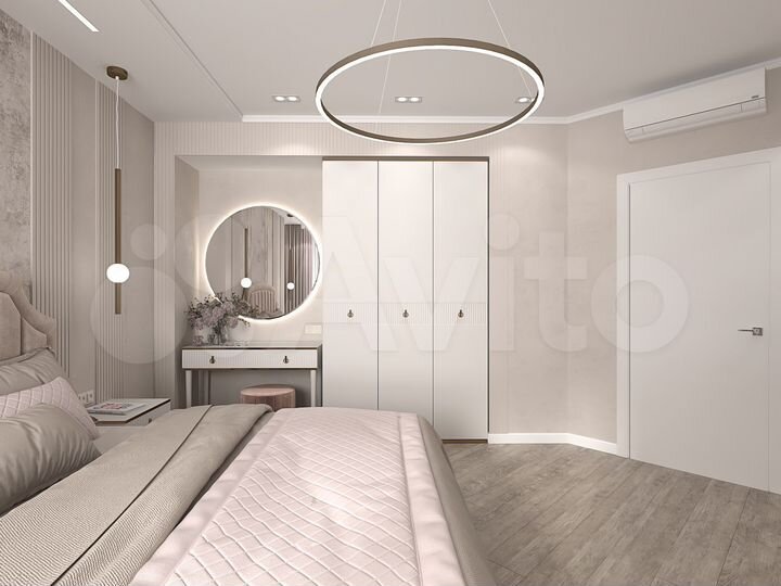 2-к. квартира, 58 м², 7/19 эт.