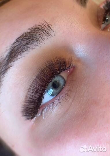 Наращивание ресниц на дому