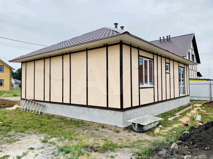 Коттедж 86 м² на участке 15 сот.