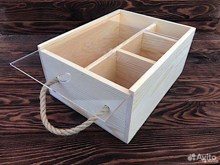 Подарочные деревянные ящики, коробки, пеналы оптом