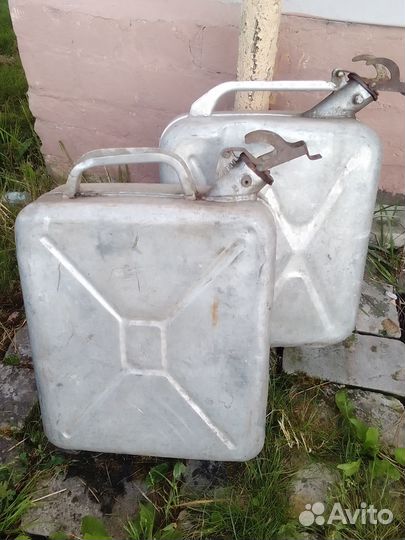Фляга молочная и канистры алюминий СССР