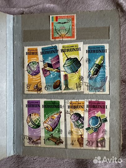 Альбом с почтовыми марками