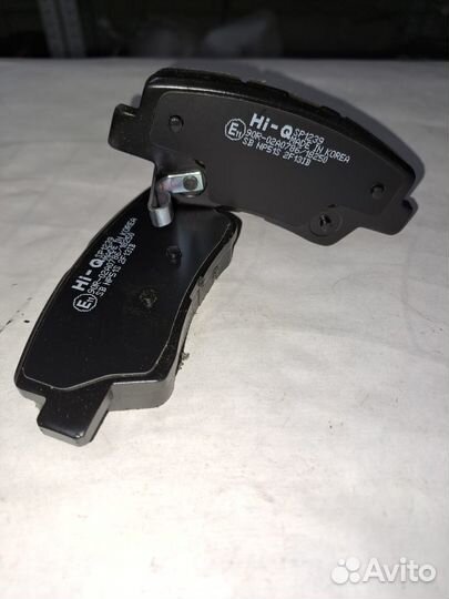 Колодки тормозные задние hyundai