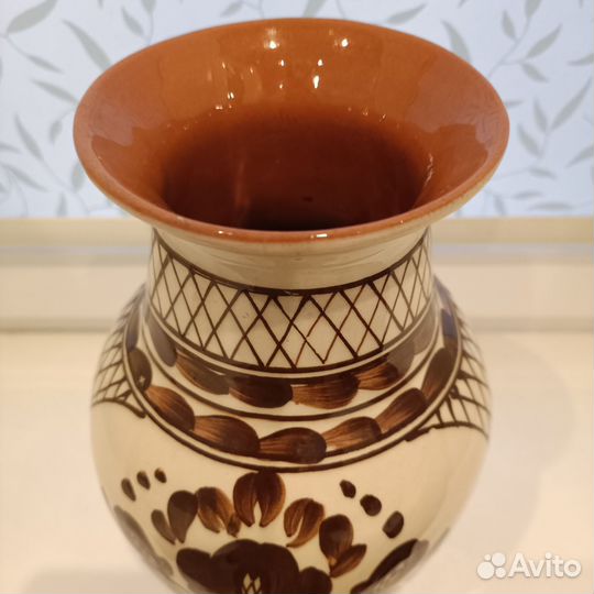 Ваза цветное стекло