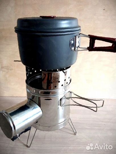 Печь туристическая турбопечка пс 1500 Т