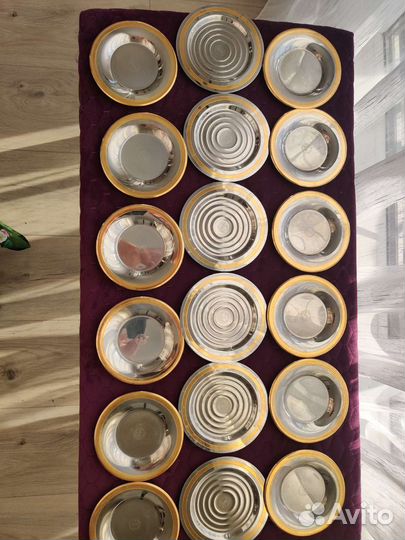 Тарелочки десертные и блюдечки Zepter