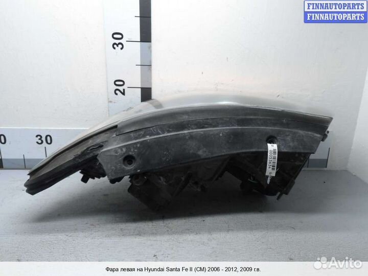 Фара лево Hyundai Santa Fe II (CM), 2009 2.7 Бензин