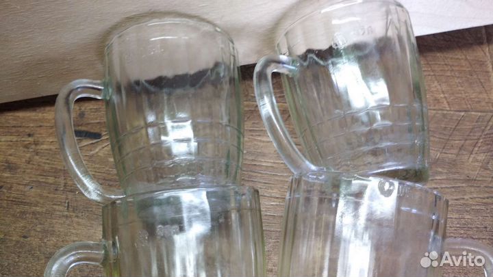 Кружка пивная 0,5 л. ссср.Цена за все