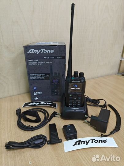 Рация AnyTone AT-D878UV II Plus (GPS + Bluetooch)
