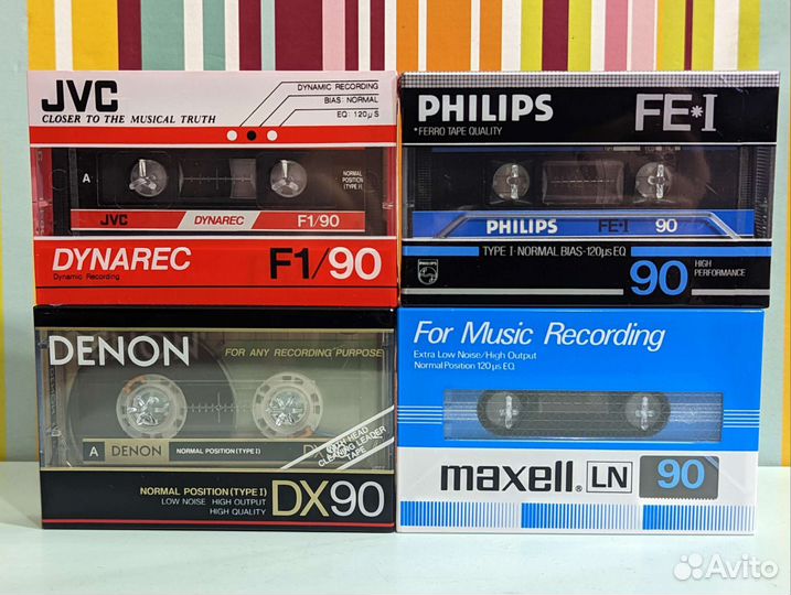 Аудиокассеты новые