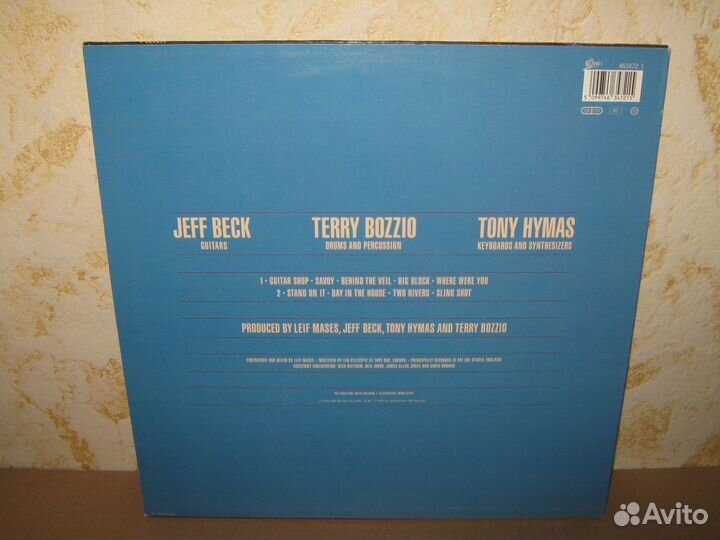Пластинка Jeff Beck Terry Bozzio Tony Hymas