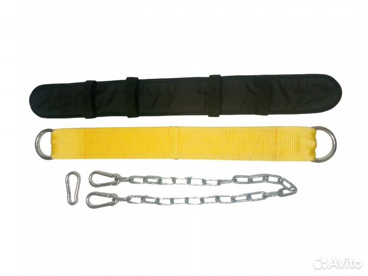Пояс для стритлифтинга с цепью, размеры XS-5XL